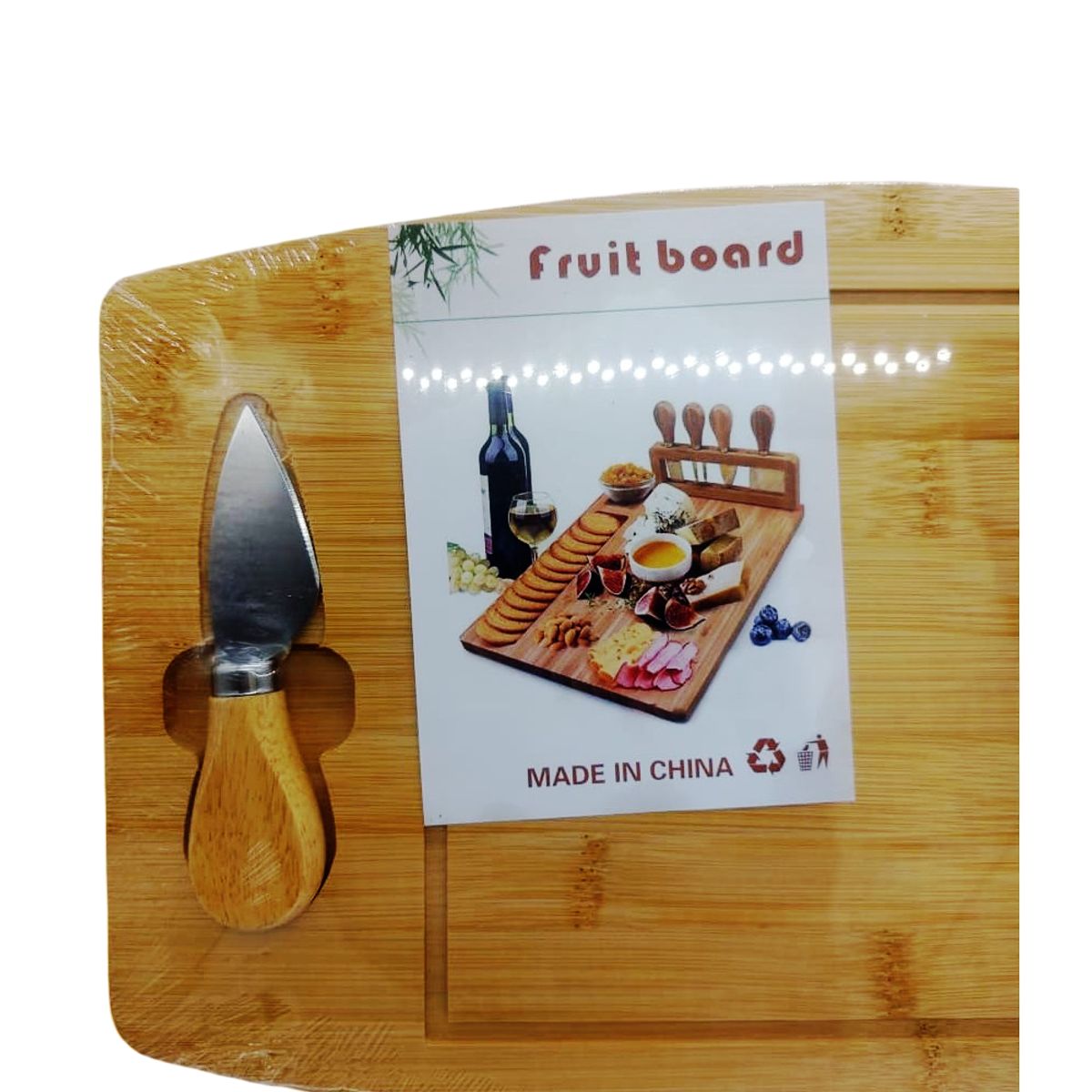 NO LOGO - Tabla De Quesos Tabla Aperitivo Tablas De Picoteo 36x18cm