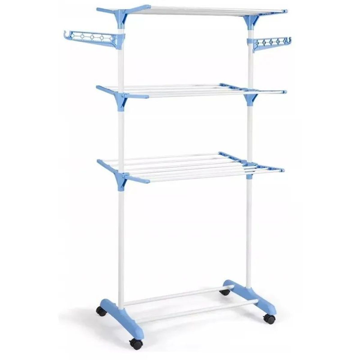 GENERICO - Tendedero de Piso Vertical Portátil Plegable de 3 Pisos