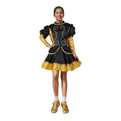 GENERICO - Traje Típico Caporal Mujer Negro Talla L
