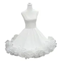 GENERICO - Falso Vestido Cueca Huasa Talla S Doble Falda Tirante y Faja