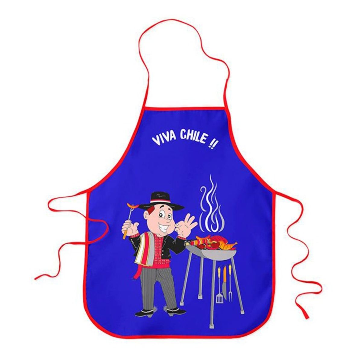 PALERMO - PACK X 4 DELANTAL COCINA  PARRILLADA -PALERMO