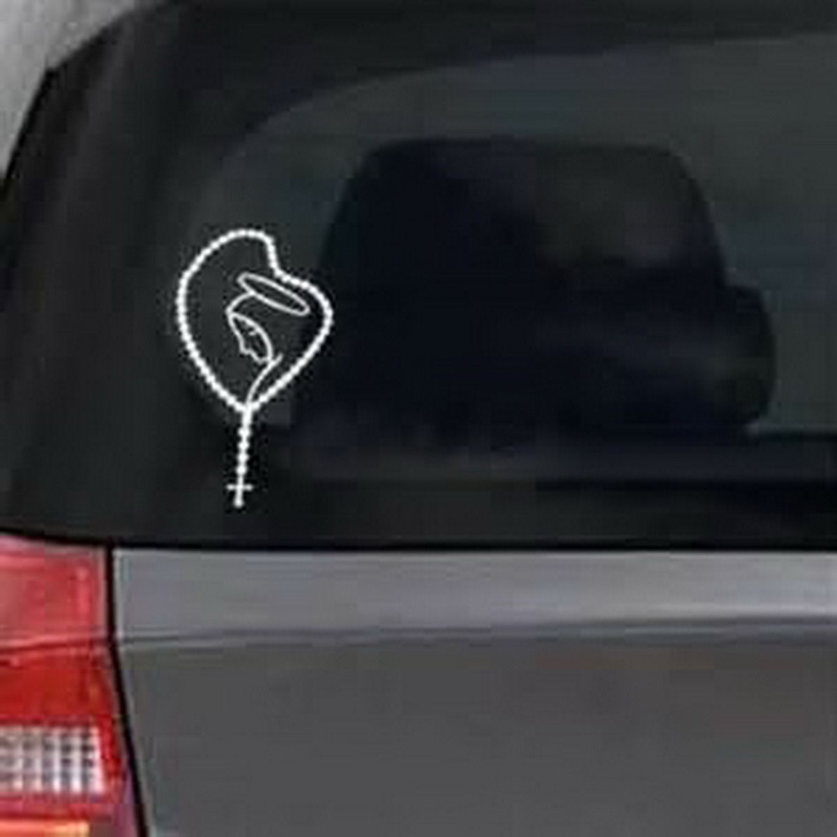 GENERICO - Sticker Denario Virgen Guadalupe Auto Camioneta 2x