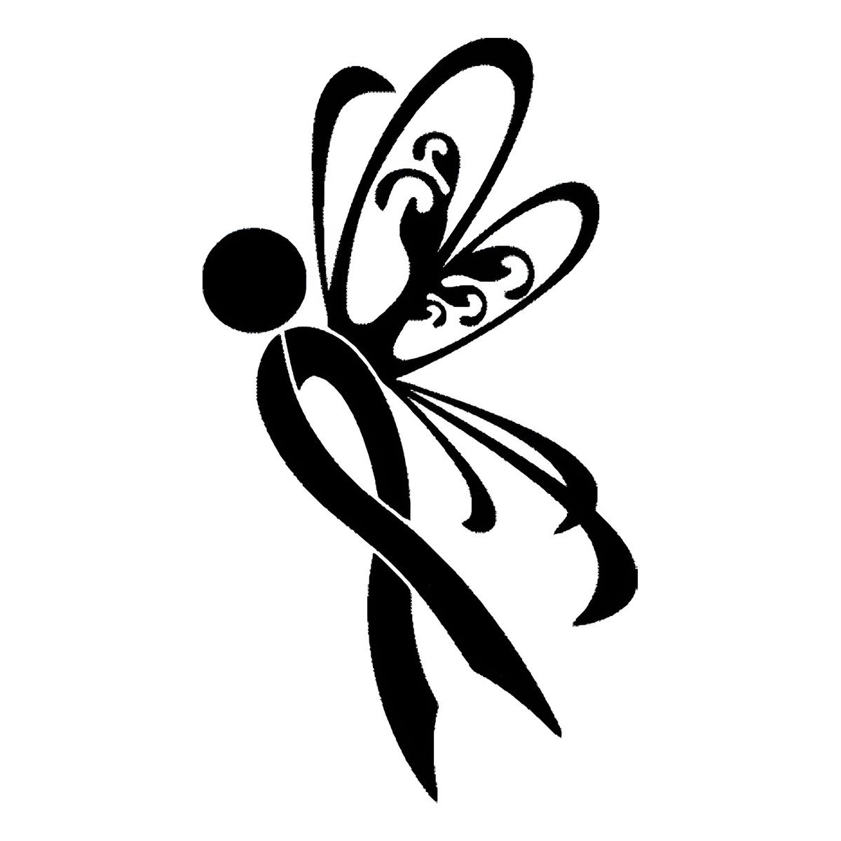 GENERICO - Sticker Hada Cancer Lazo Prevención Auto Camioneta