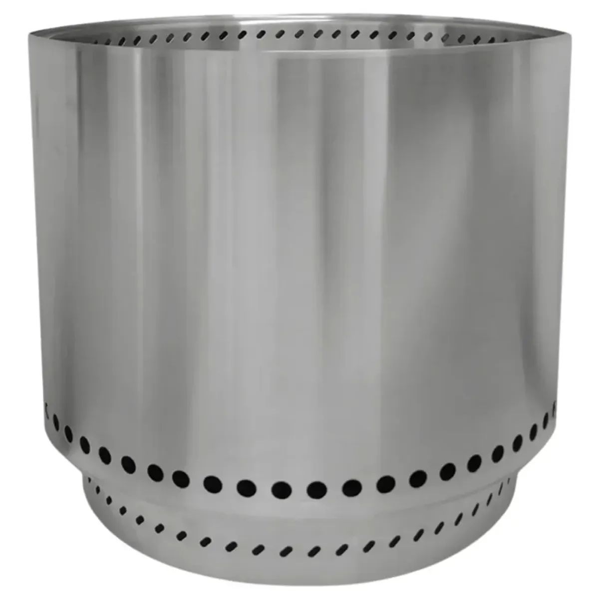 KUANGYE - Brasero Sin Humo Brann Acero Inoxidable + Accs 50cm