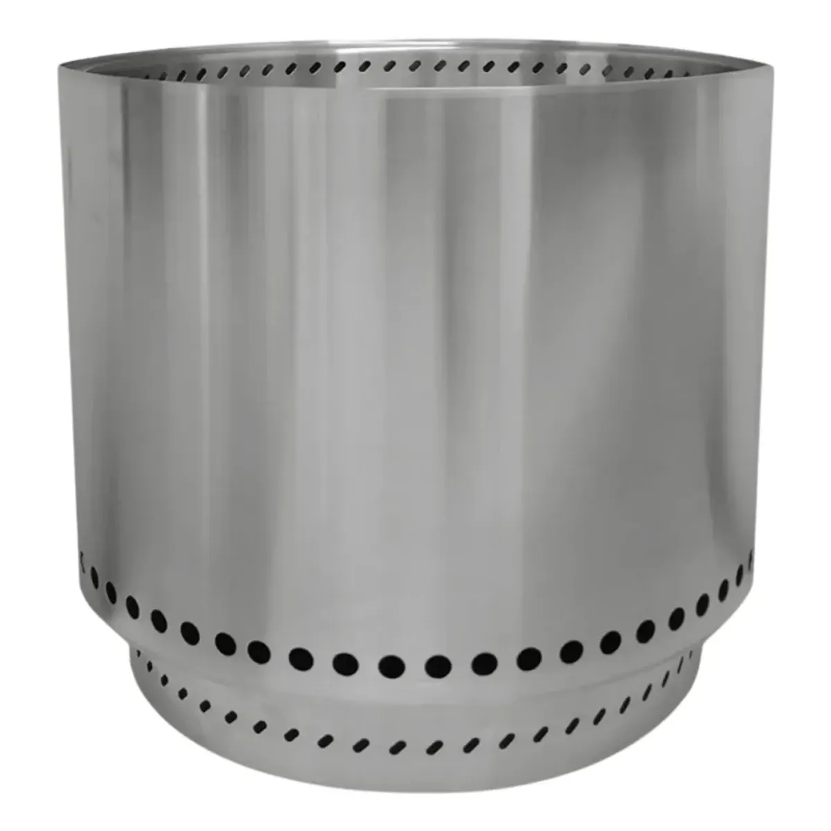 KUANGYE - Brasero Sin Humo Brann Acero Inoxidable + Accs 50cm