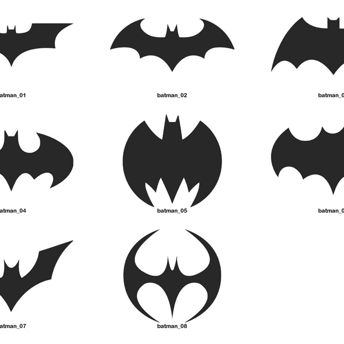 GENERICO - Sticker Batman Dark Knight Bruce Wayne Murcielago Auto