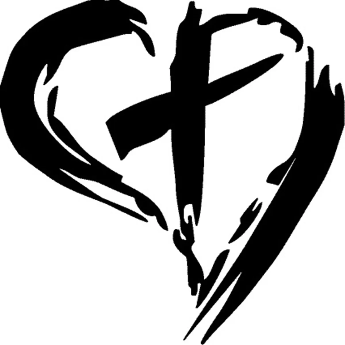 GENERICO - Sticker Jesús Ictus Religión Sigma Lunada Auto Camioneta