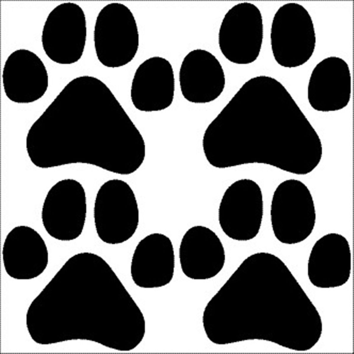 Sticker Patitas Patas Paw Dog Perro Mascota 4x, marca GENERICO - Foto Principal