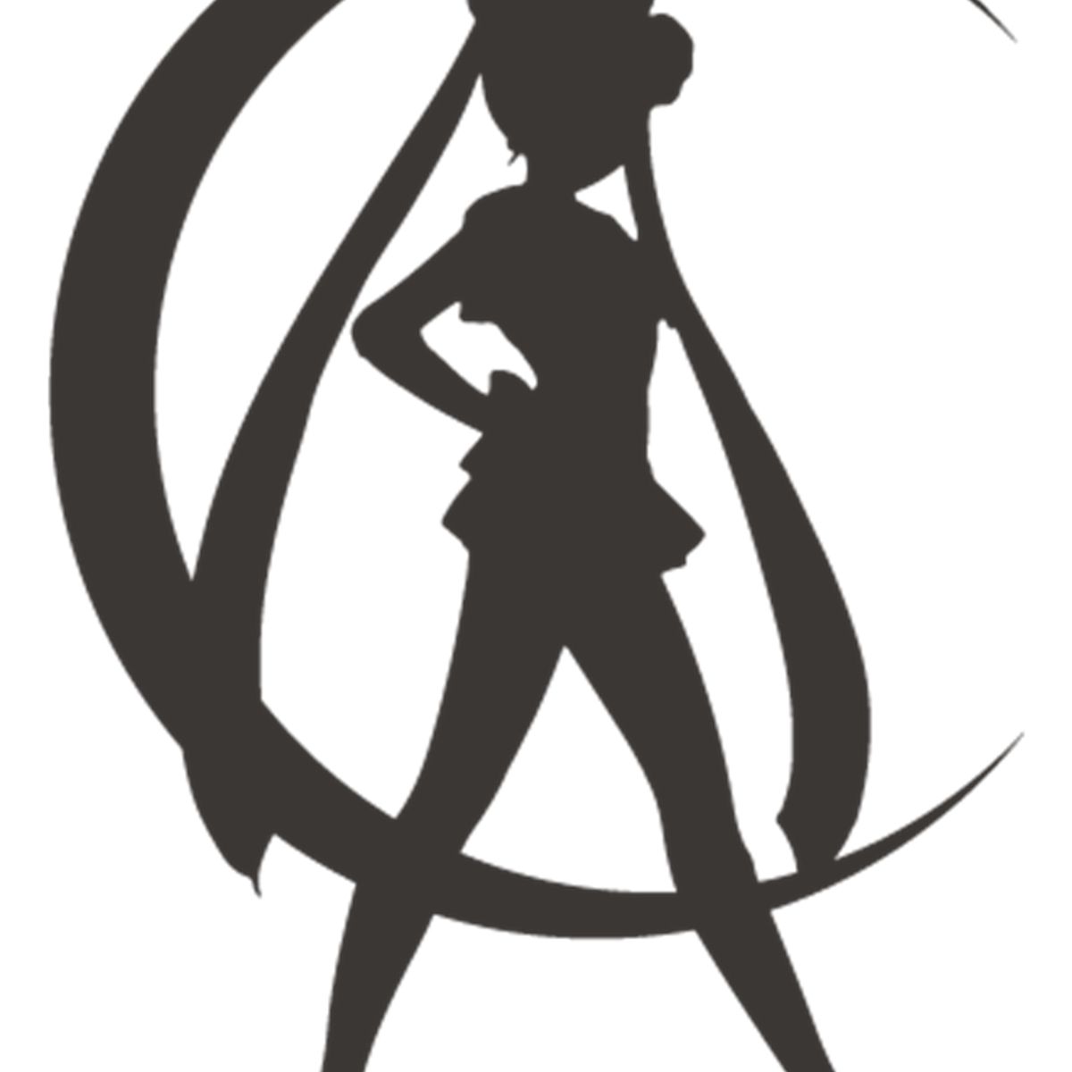 GENERICO - Sticker Sailor Moon Pretty Soldier Romance Anime Auto