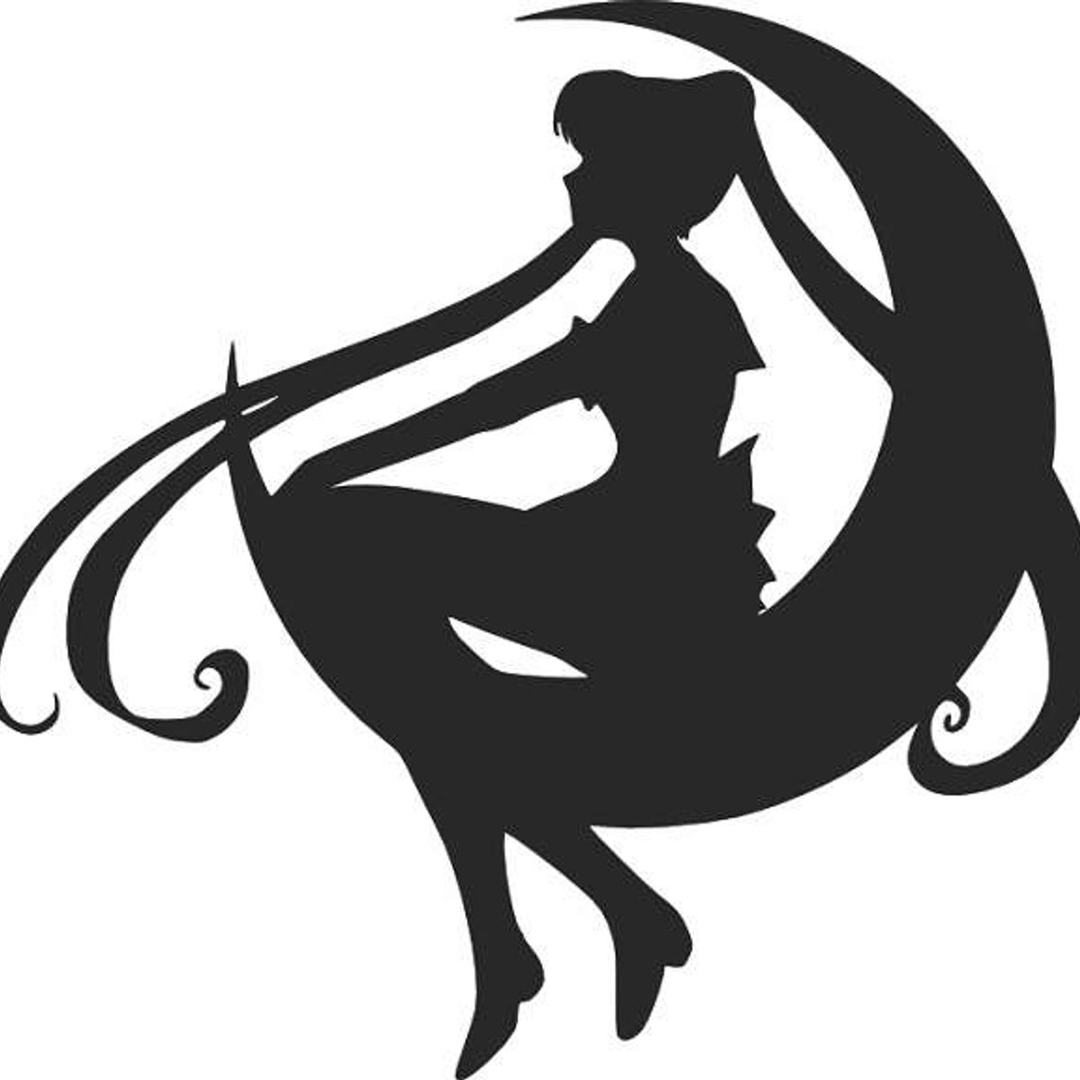 GENERICO - Sticker Sailor Moon Pretty Soldier Romance Anime Auto