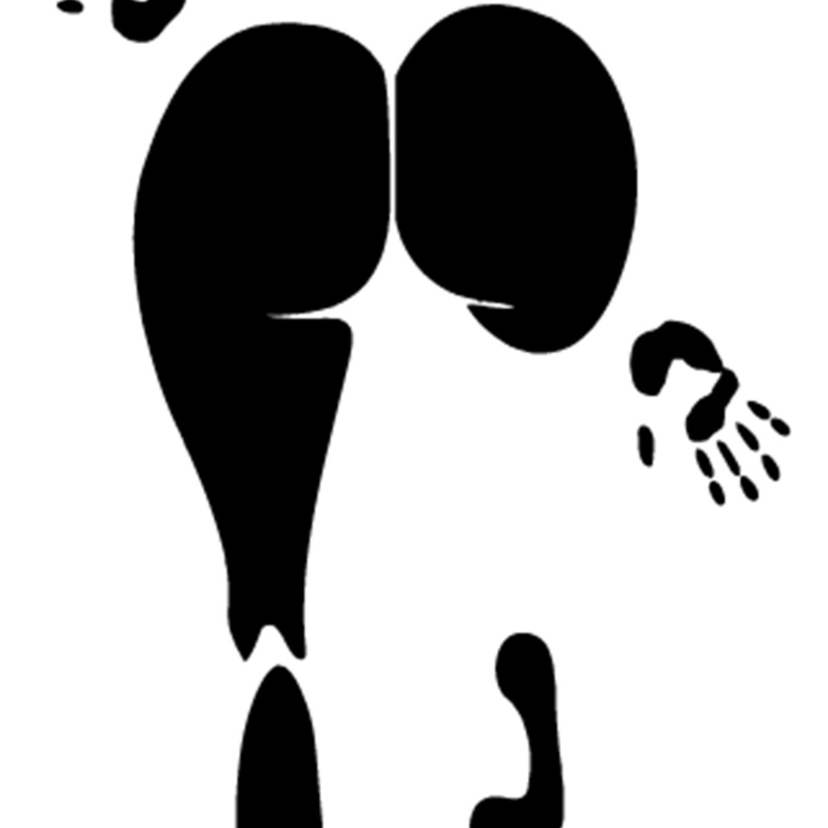 GENERICO - Sticker Booty Butt Body Print Buttocks Auto Camioneta Suv