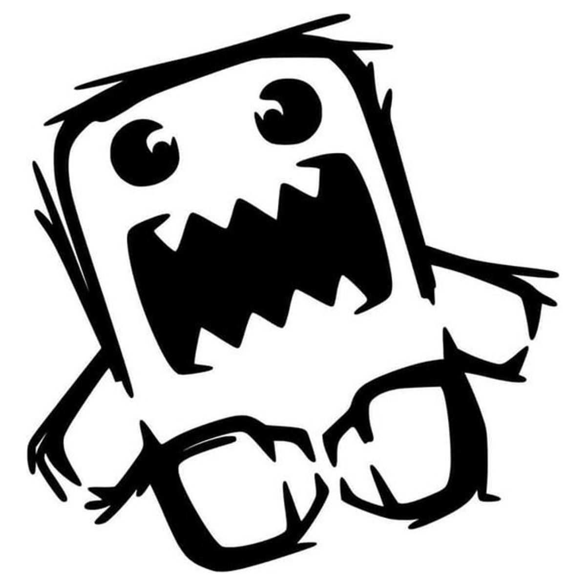 GENERICO - Sticker Domo Kun Shocked Japan Tv Auto Camioneta Suv