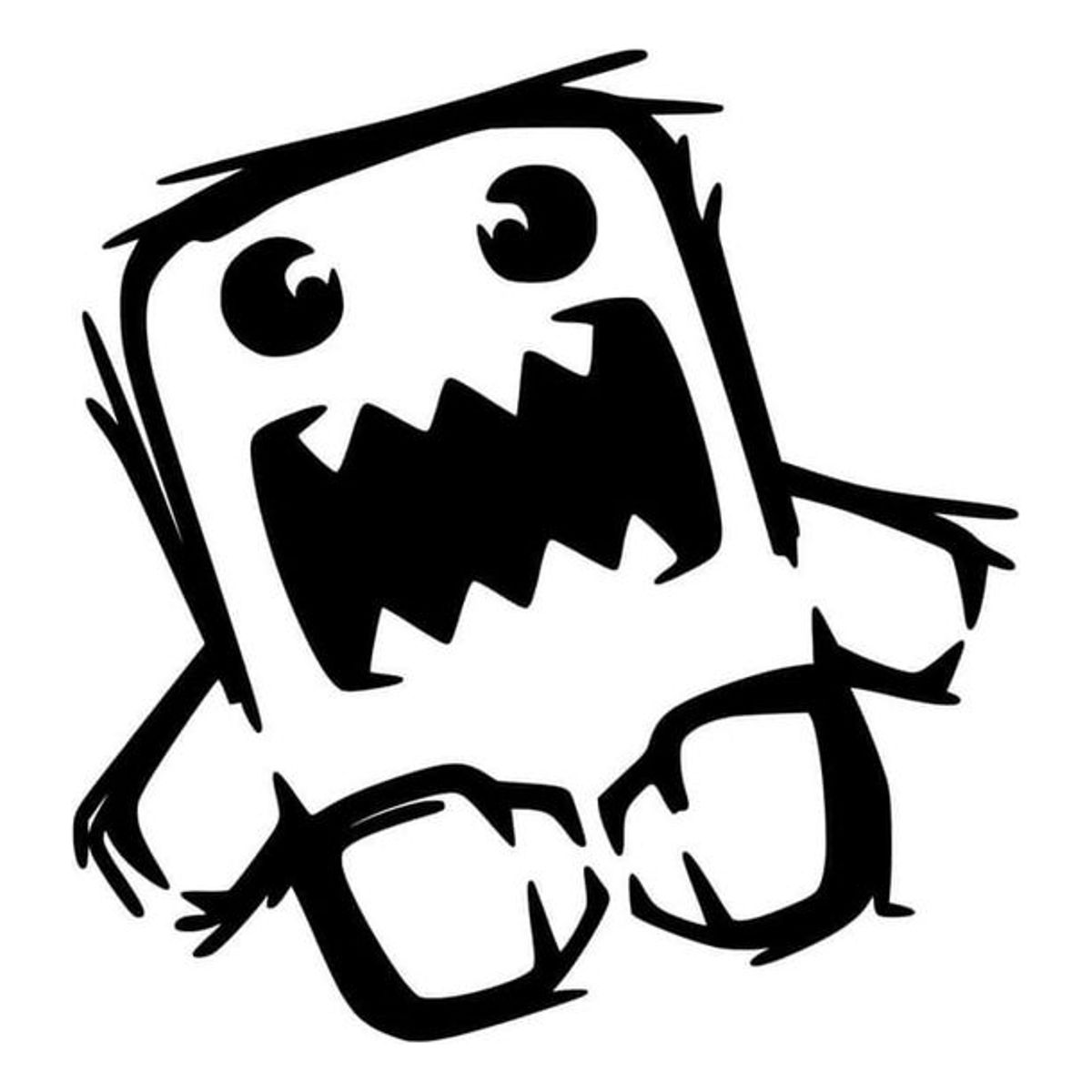 GENERICO - Sticker Domo Kun Shocked Japan Tv Auto Camioneta Suv