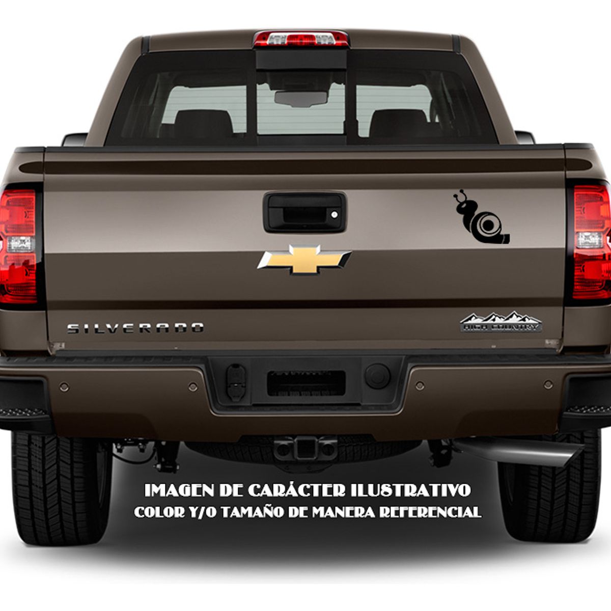 GENERICO - Sticker Turbo Snail 4x4 Off Road Awd Todo Terreno Camioneta