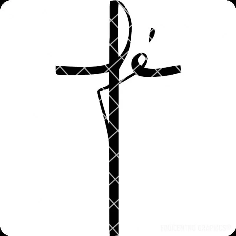 GENERICO - Sticker Fé 50cm Camión Parabrisa Auto Camioneta Tuning