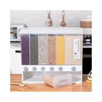 Dispensador de granos con 6 divisores y dosificador