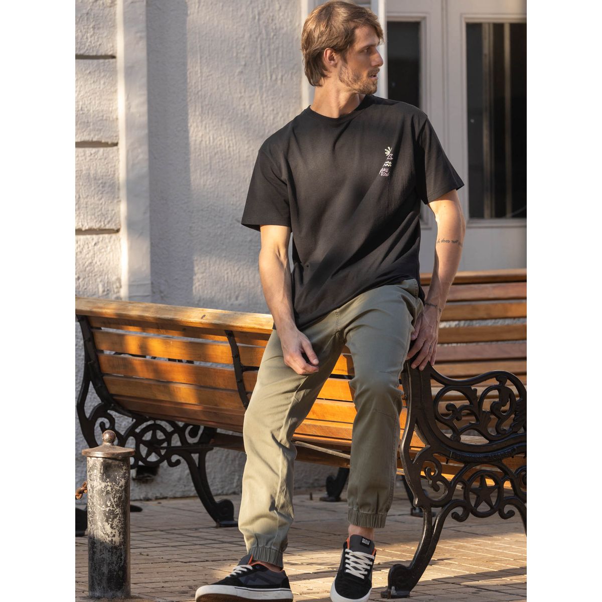MAUI AND SONS - Pantalón Jogger Zenyo Verde Hombre Maui And Sons