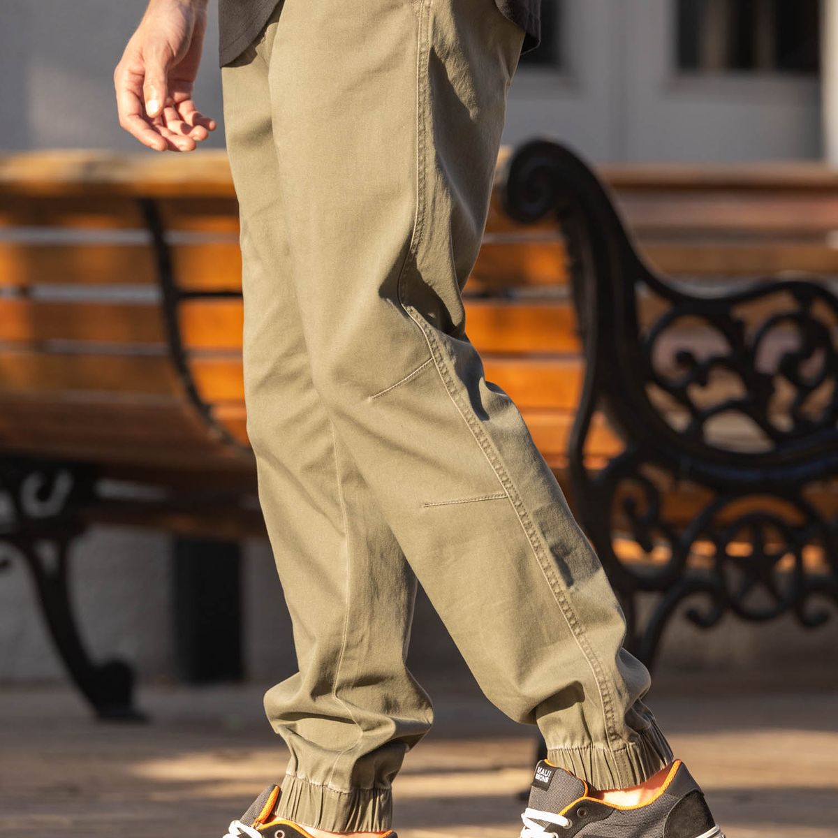 MAUI AND SONS - Pantalón Jogger Zenyo Verde Hombre Maui And Sons