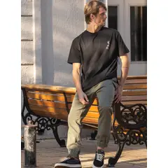 MAUI AND SONS - Pantalón Jogger Zenyo Verde Hombre