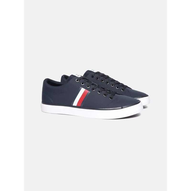 TOMMY HILFIGER - Zapatillas Con Logo En La Cinta Azul Tommy Hilfiger