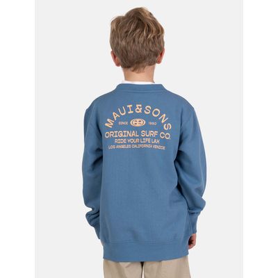 Imagen 2 del producto Poleron CR Kairo Celeste Infantil