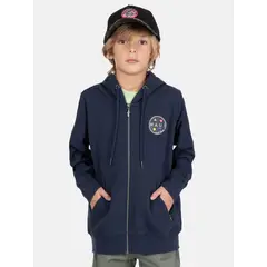 MAUI AND SONS - Poleron FZ Makoa Azul Infantil