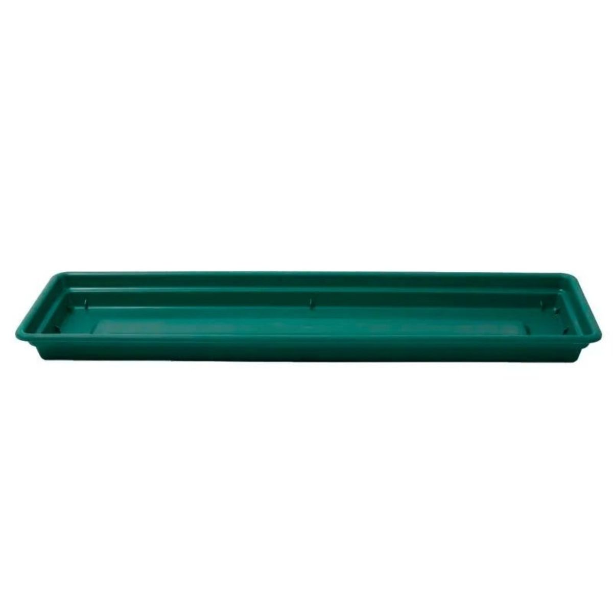 REYPLAST - PACK X4 PLATO DE MACETA RECTANGULAR DURA KOTTA 44CM  VERDE  REYPLAST