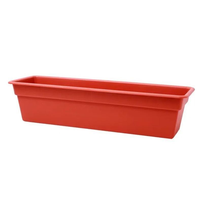 REYPLAST - MACETA RECTANGULAR DURA KOTTA 61CM  TERRACOTA  REYPLAST