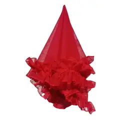GENERICO - Pañuelo Rojo Baile Cueca Huasa Niña Mujer Pañuelo Cuequero