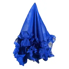 GENERICO - Pañuelo Azul Baile Cueca Huasa Niña Mujer Pañuelo Cuequero