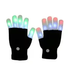 GENERICO - Guantes Tik Tok Con Luces Led 6 Tonalidades