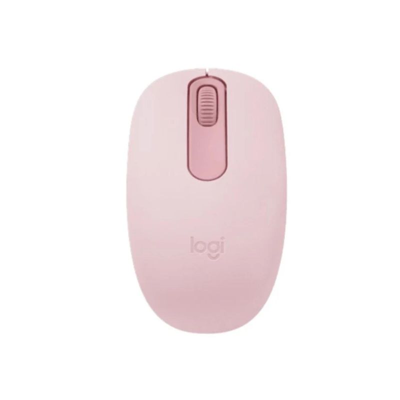 LOGITECH - Mouse Inalambrico Bluetooth 3 Botones Rosado M196 Logitech