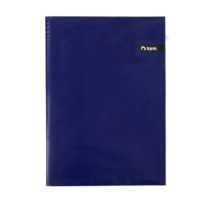 TORRE - PACK X 4 ARCHIVADOR PLASTIFICADO  AZUL  TORRE