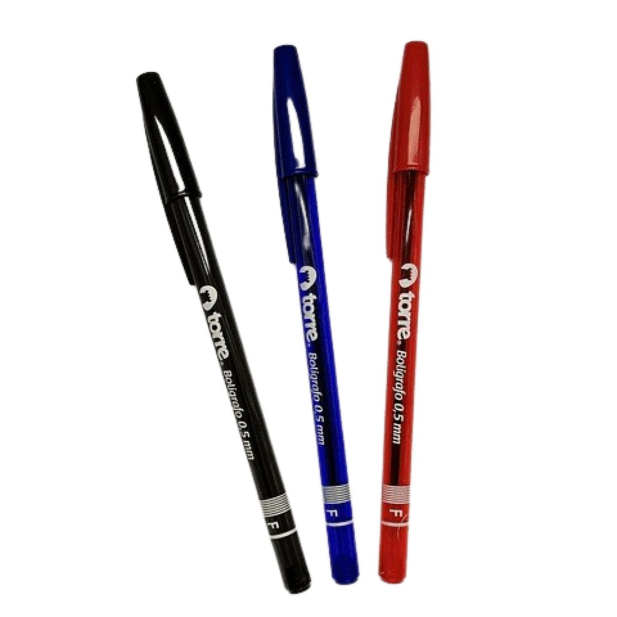 TORRE - PACK X 4 BLISTER BOLÍGRAFOS  1 AZUL 1 NEGRO Y 1 ROJO   TORRE