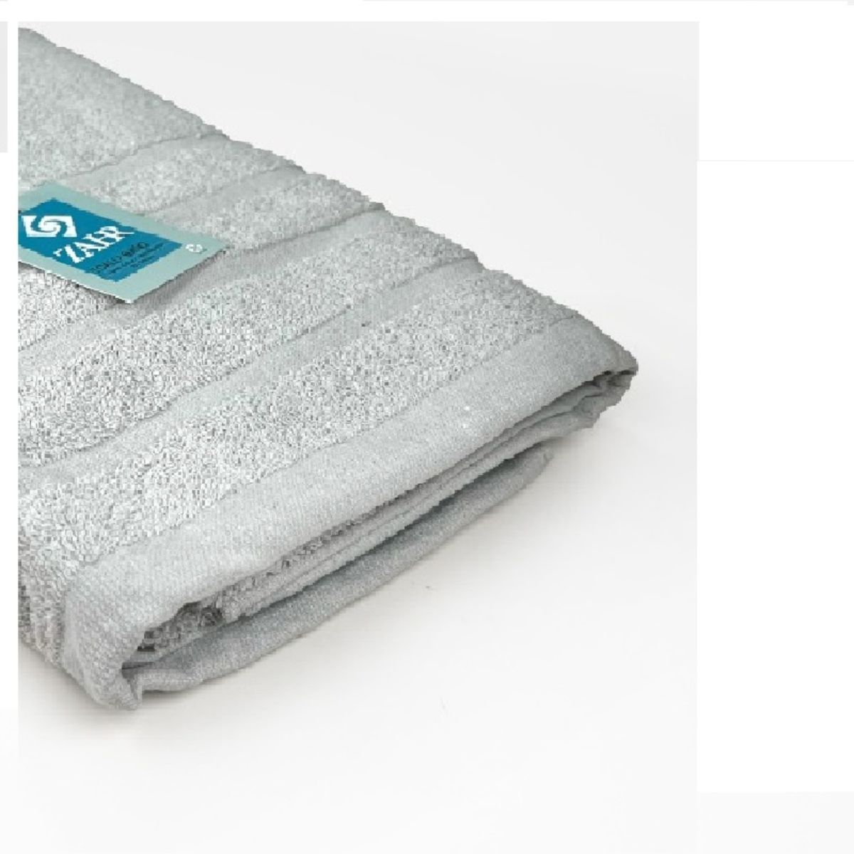 ZAHR - TOALLA DE BAÑO COLECCIÓN 70×140 CM  GRIS CLARO  ZAHR