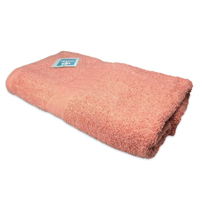 ZAHR - TOALLA DE BAÑO COLECCIÓN 70×140 CM  CORAL  ZAHR