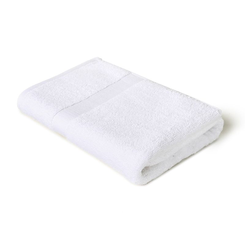 LOURDES - TOALLÓN DE BAÑO 90×150 CM  BLANCO  LOURDES