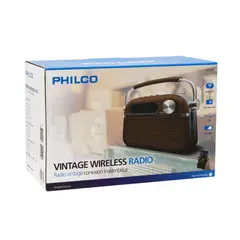 PHILCO - Radio Vintage Bluetooth AM FM USB Cafe VT329