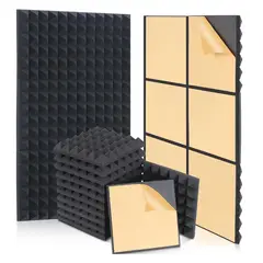 ATURE - Reducción De Ruido De Absorción De Sonido De Algodón 24 Piez