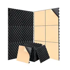 ATURE - Algodón Fonoabsorbente Autoadhesiva Para Habitaciones 24piez