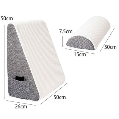 Imagen 2 del producto Almohada Cojín Antireflujo Tipo Cuña Respaldo Espuma Lumbar