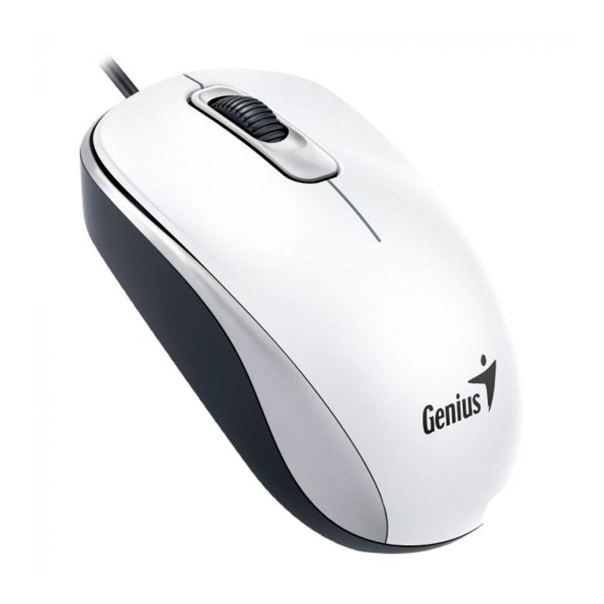 GENIUS - Mouse Alambrico 3 Botones 1000DPI DX-110 Blanco Genius