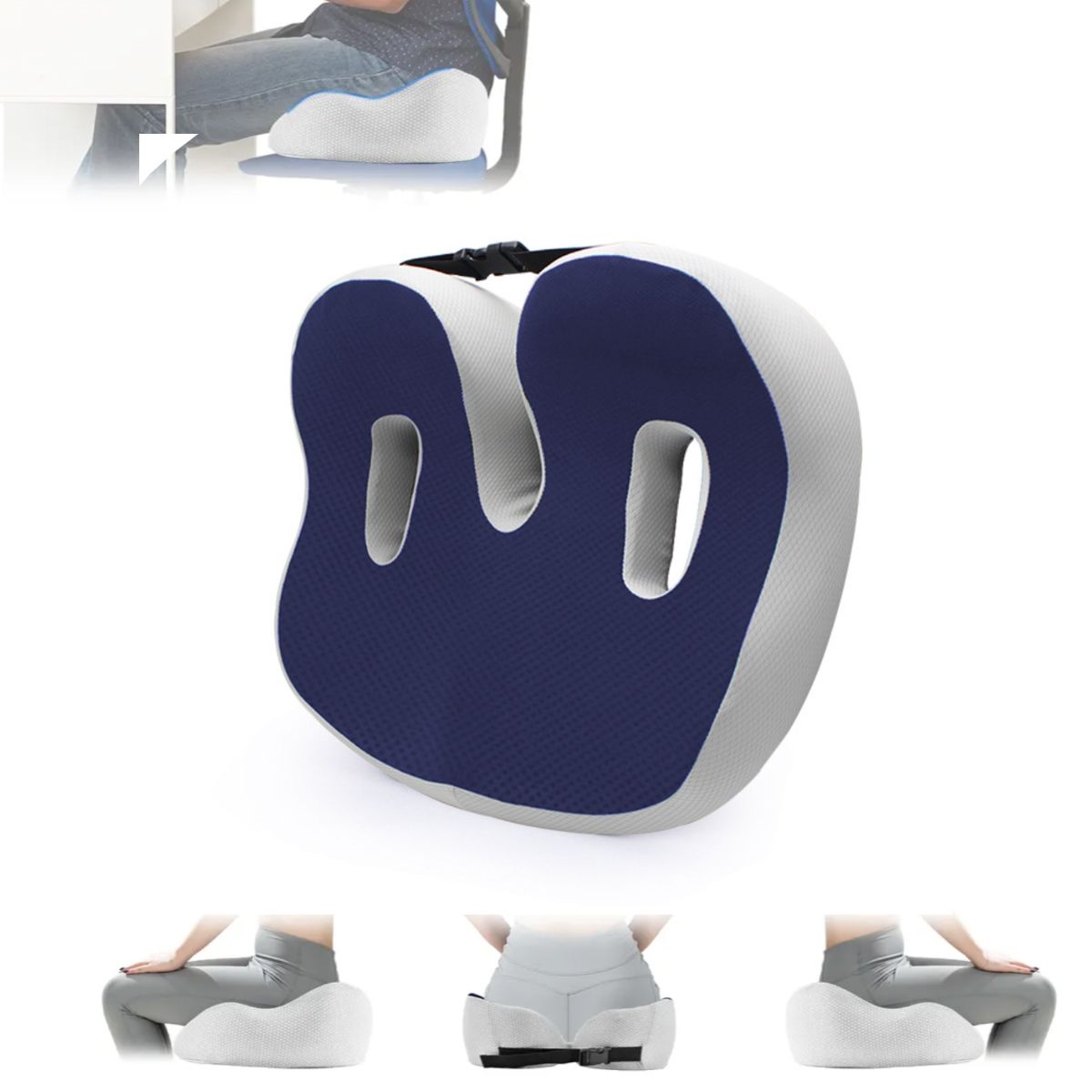 ATURE - Cojín Para Nalgas Curvadas Cojín Para Hemorroides