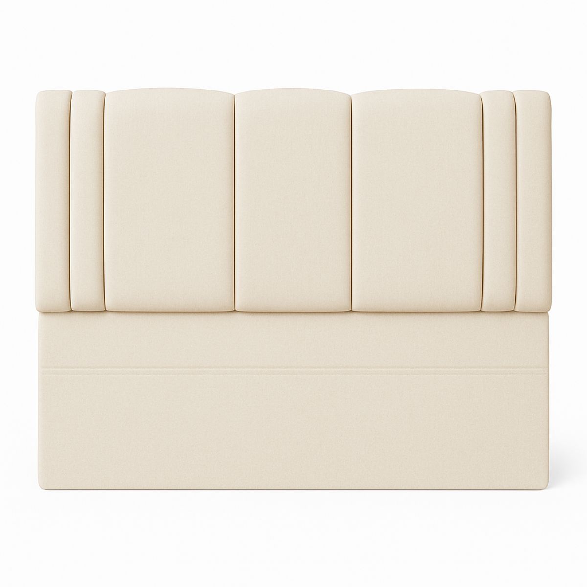 GENERICO - Respaldo De Cama 1.5 Plazas Milano Crudo