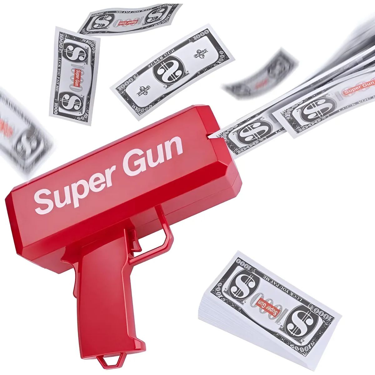 KUANGYE - Pistola Lanza Billetes Cash Money Super Gun