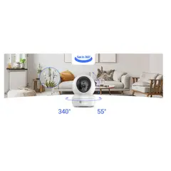 EZVIZ - Camara De Seguridad Smart Interior HD 1080P Blanco