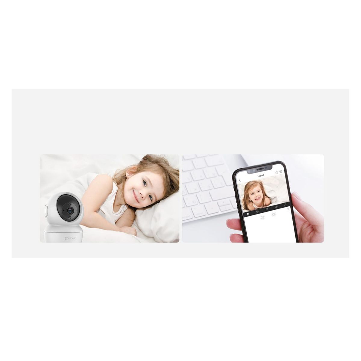 EZVIZ - Camara De Seguridad Smart Interior HD 1080P Blanco Ezviz