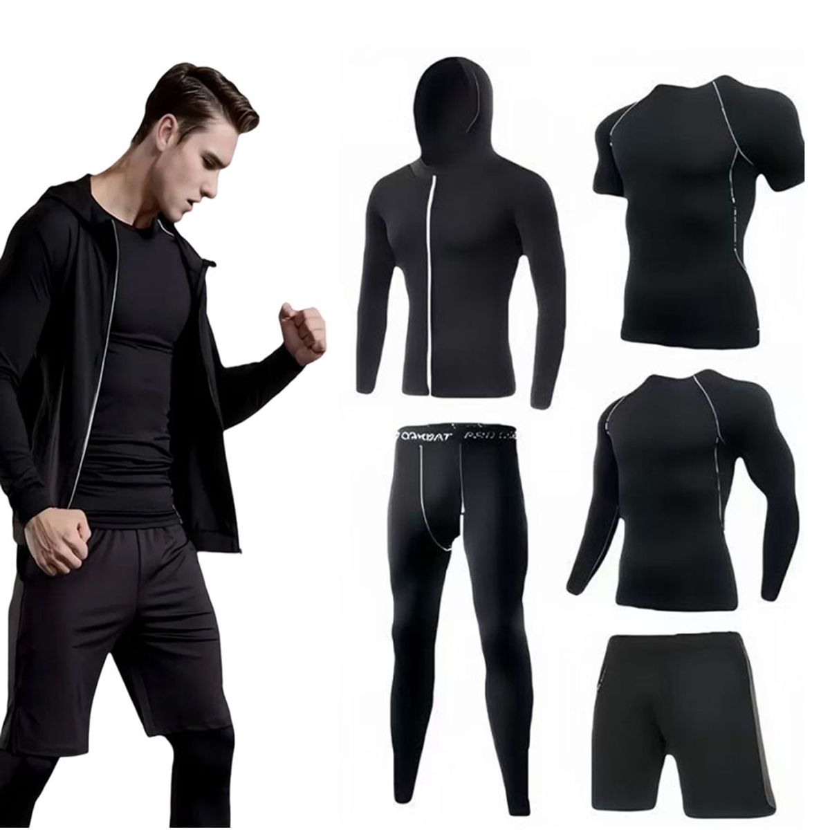 ATURE - Conjunto Deportivo De Secado Rápido Y Transpirable