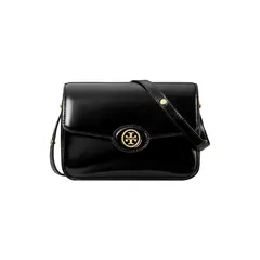 TORY BURCH - Boutique ROBINSON Cuero Patentado Bolso Conv Hombro 143122