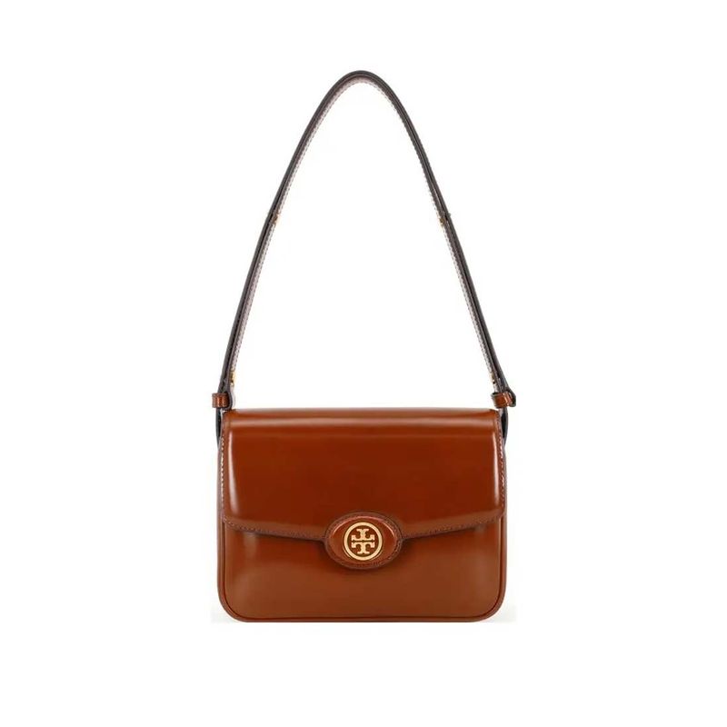 TORY BURCH - Tory Burch Boutique ROBINSON Cuero Patentado Bolso Conv Hombro 143122